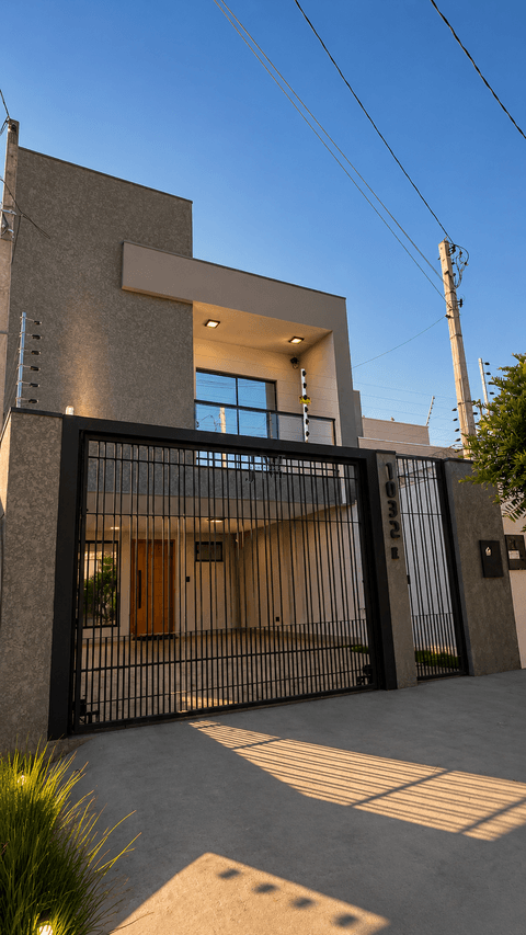 Sobrado à venda em Maringá, Jardim Tóquio, com 2 suítes, com 140 m²